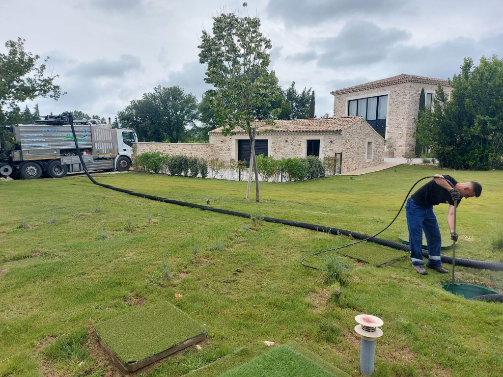 vidange pompe de relevage
autres prestations chez des particuliers
